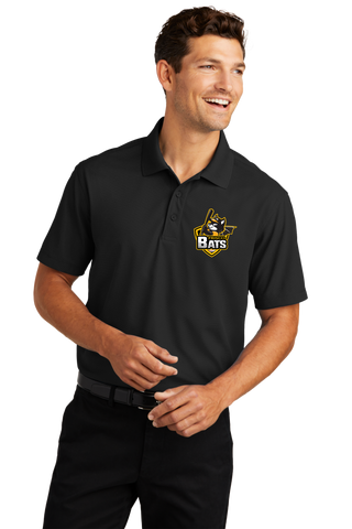 Frisco Bats Dri Fit Polo - Embroidered