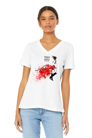 Moulin Rouge Ladies V-Neck