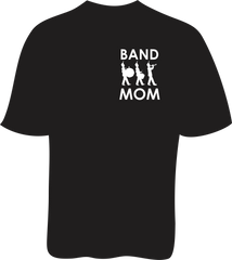 Band Mom Front in Black
