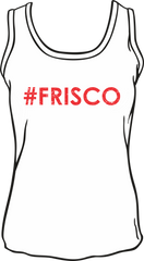 Hashtag Frisco Tee - Unisex Tank Top