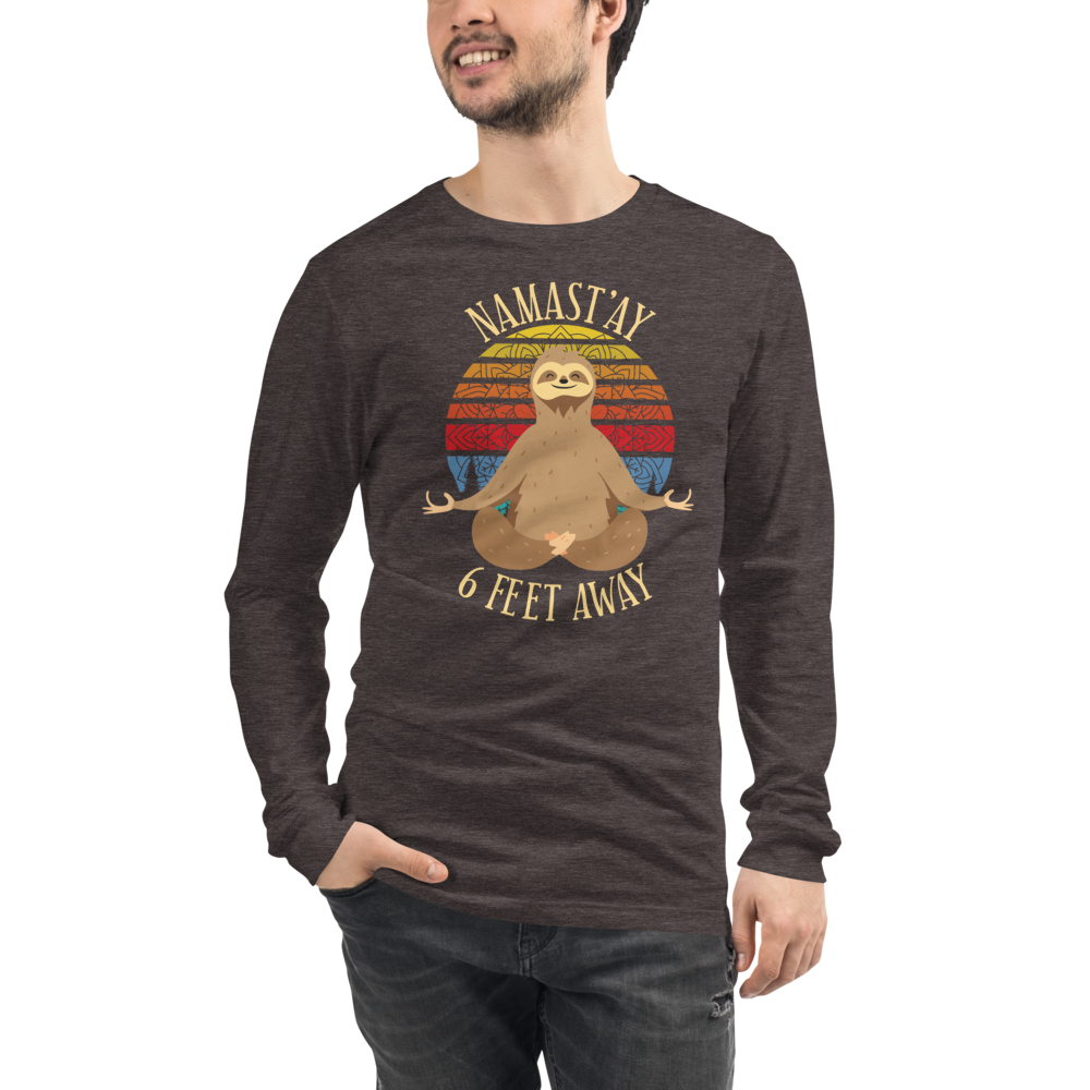 Sloth Namast'ay Long Sleeve Tee