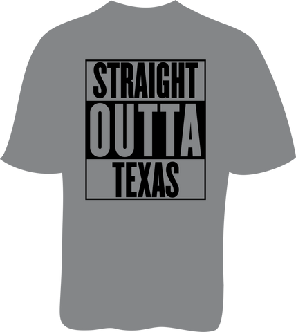 Straight Outta Texas - Unisex SoftStyle Tee