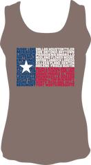 State of Texas Flag - Unisex Tank Top